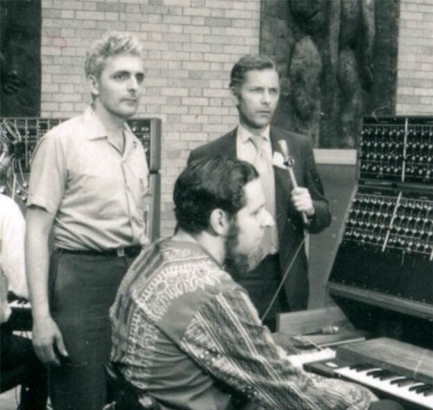 Джаз в саду. Роберт Муг и Херберт Дойч. 1969 год