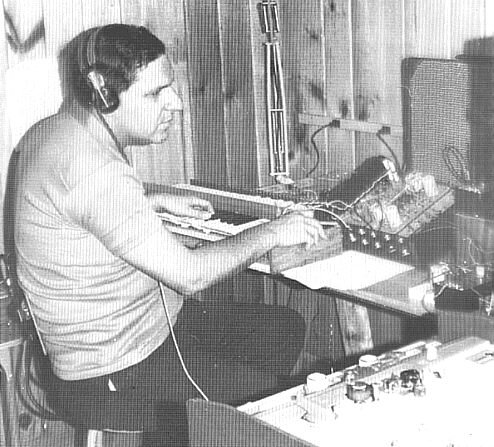 Херб Дойч с прототипом Moog Modular, 1964 год, фото Роберта Муга